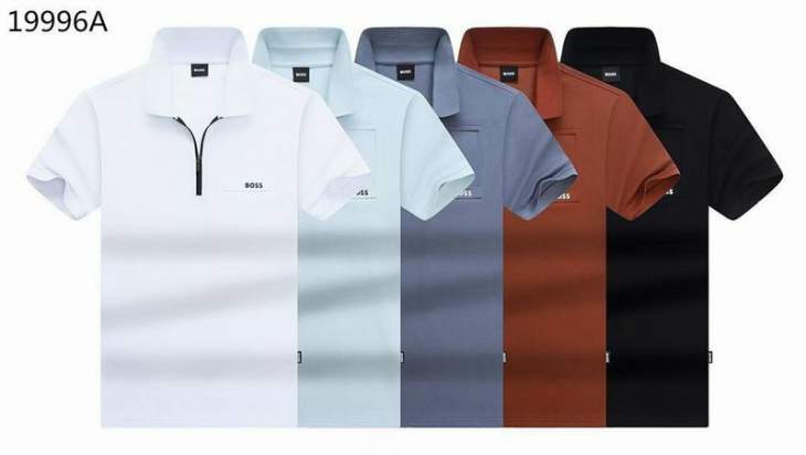 Picture of Hugo Boss Polo Shirts Short _SKUBossM-3XL25wx24127094